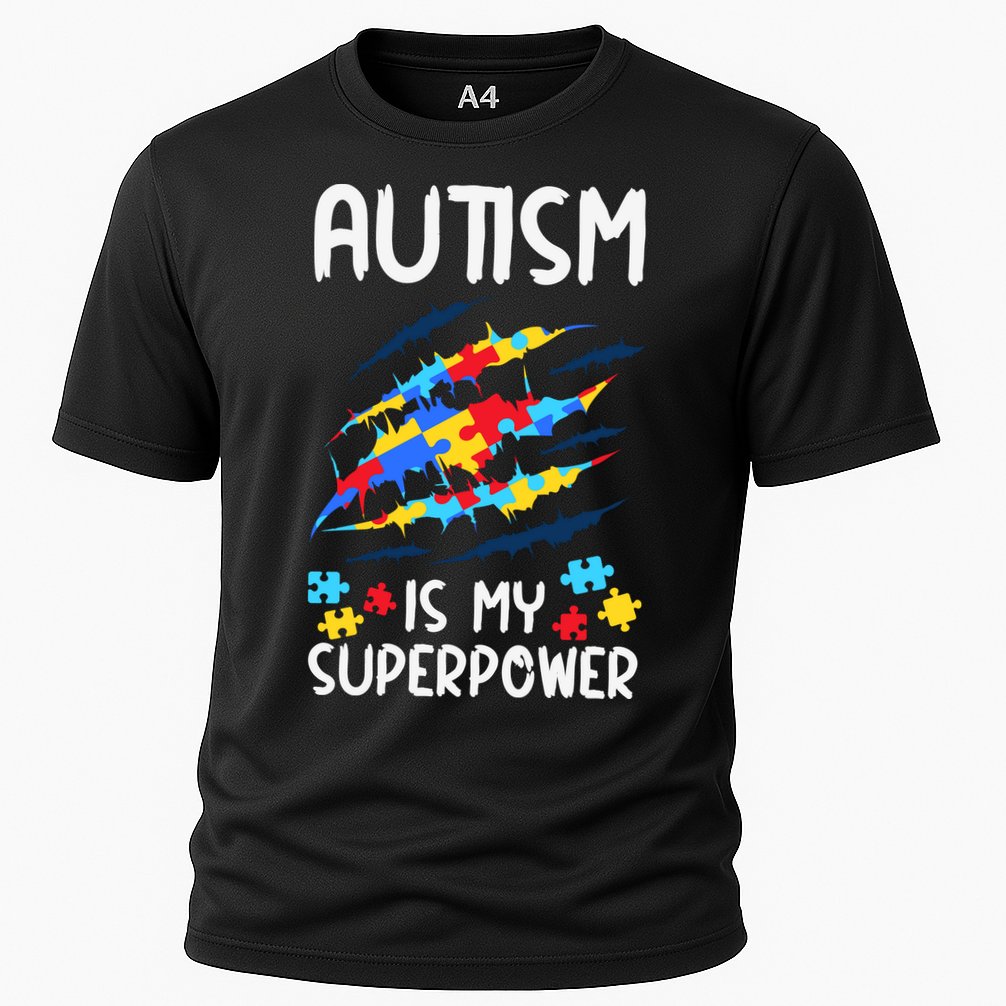'Autism Is My Superpower Performance Shirt