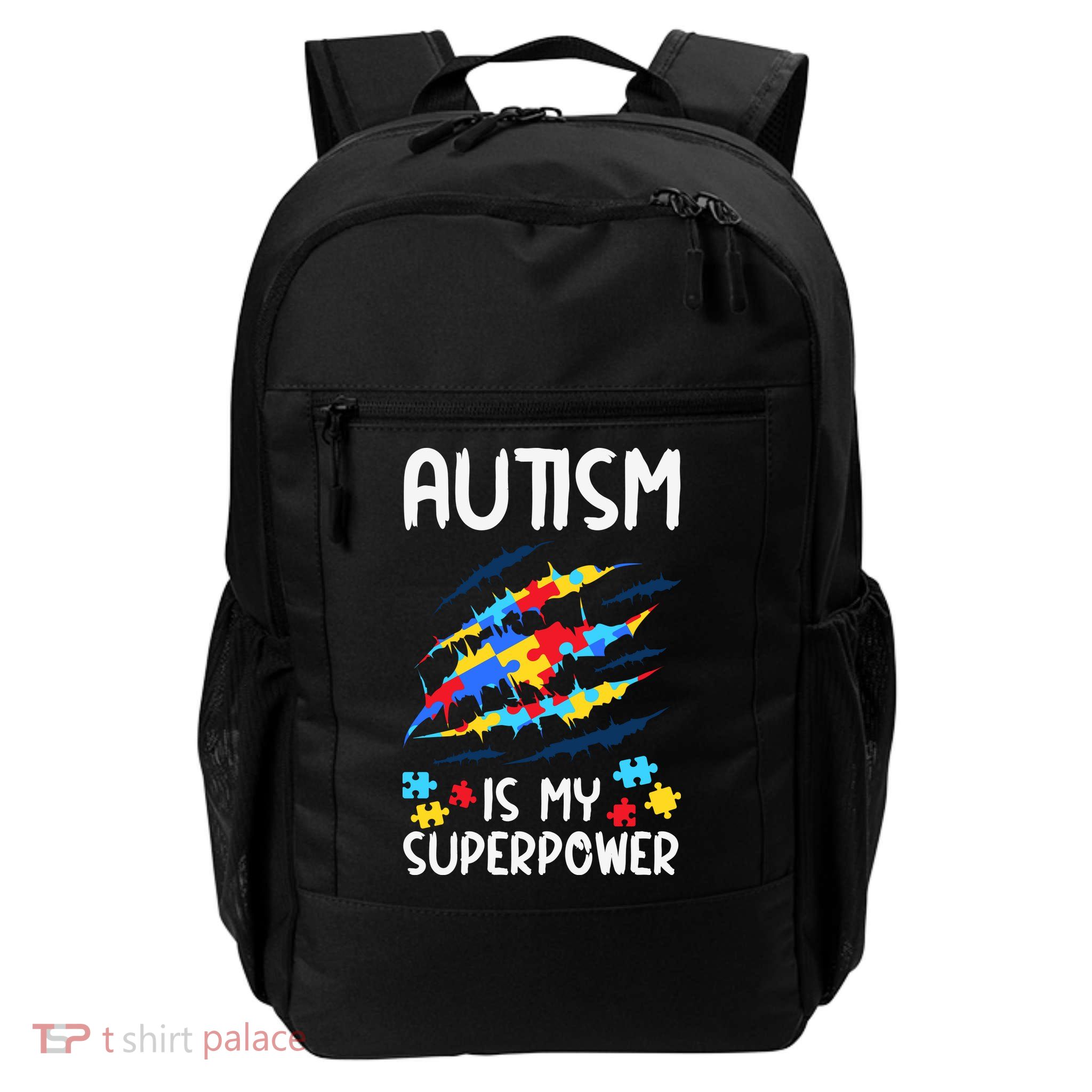 'Autism Is My Superpower Daily Commute Backpack
