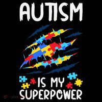 'Autism Is My Superpower Poster