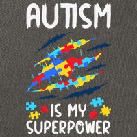 'Autism Is My Superpower Cotton Canvas Backpack