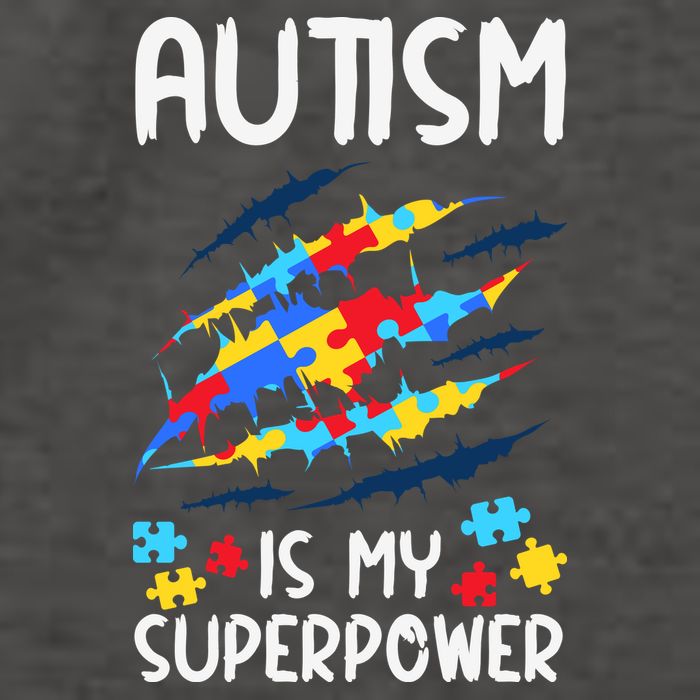'Autism Is My Superpower Vector Backpack