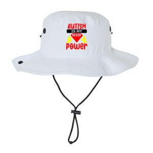 Autism Is My Super Power Gift Legacy Cool Fit Booney Bucket Hat