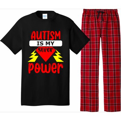 Autism Is My Super Power Cool Gift Pajama Set