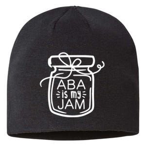 ABA Is My Jam Autism Awareness Sustainable Beanie