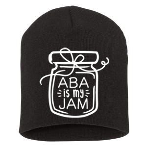 ABA Is My Jam Autism Awareness Short Acrylic Beanie