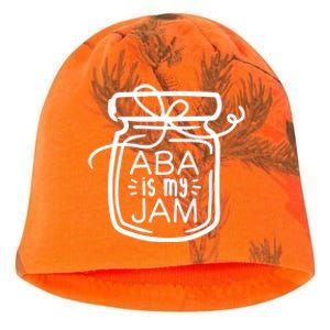 ABA Is My Jam Autism Awareness Kati - Camo Knit Beanie