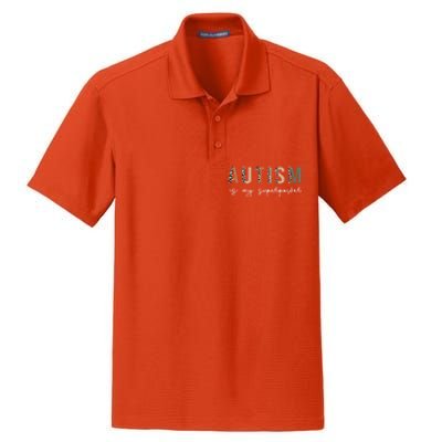 Autism Is My Superpower Autism Awareness Neurodiversity Gift Dry Zone Grid Polo