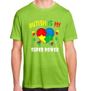 Autism Is My Super Power Adult ChromaSoft Performance T-Shirt