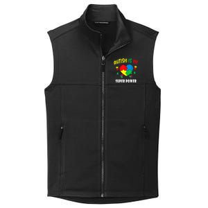 Autism Is My Super Power Collective Smooth Fleece Vest