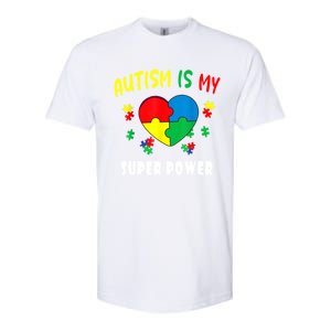 Autism Is My Super Power Softstyle CVC T-Shirt