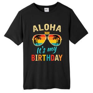 Aloha ItS My Birthday Tropical Luau Costume Party Hawaii Tall Fusion ChromaSoft Performance T-Shirt