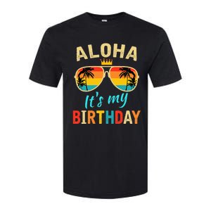 Aloha ItS My Birthday Tropical Luau Costume Party Hawaii Softstyle CVC T-Shirt