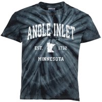 Angle Inlet Minnesota Mn Vintage Athletic Sports Kids Tie-Dye T-Shirt