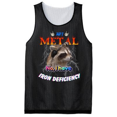 Am I Metal No I Have Iron Deficiency Meme Mesh Reversible Basketball Jersey Tank