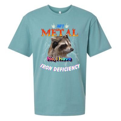 Am I Metal No I Have Iron Deficiency Meme Sueded Cloud Jersey T-Shirt