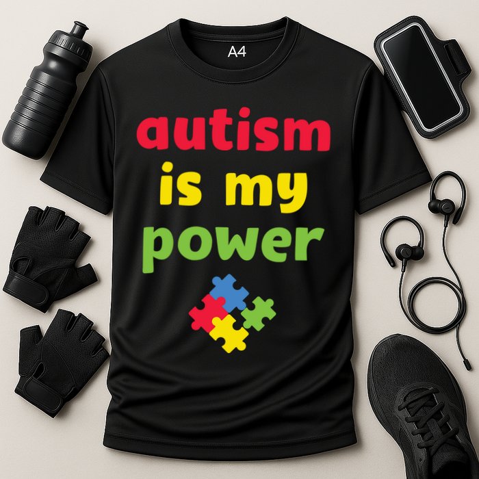 Autism Is My Power Autism Awareness Performance Shirt