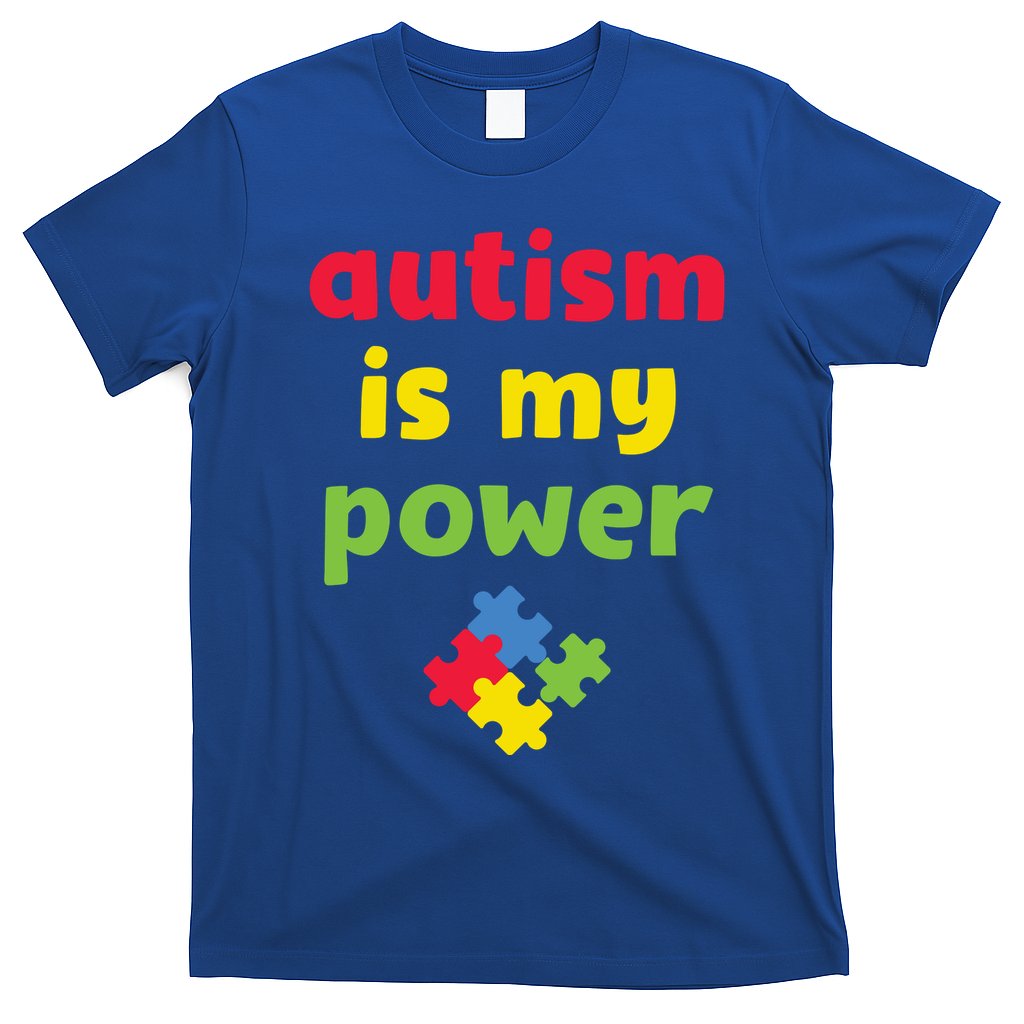 Autism Is My Power Autism Awareness T-Shirt