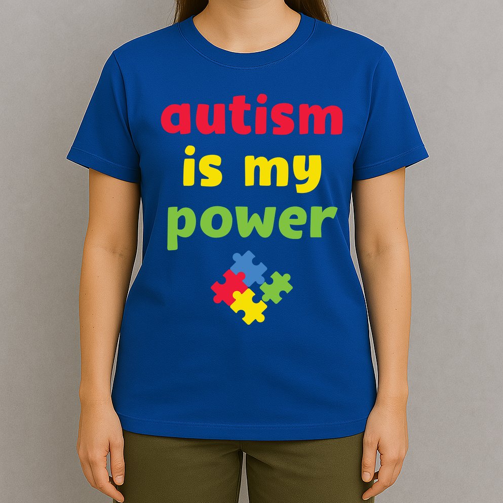 Autism Is My Power Autism Awareness T-Shirt