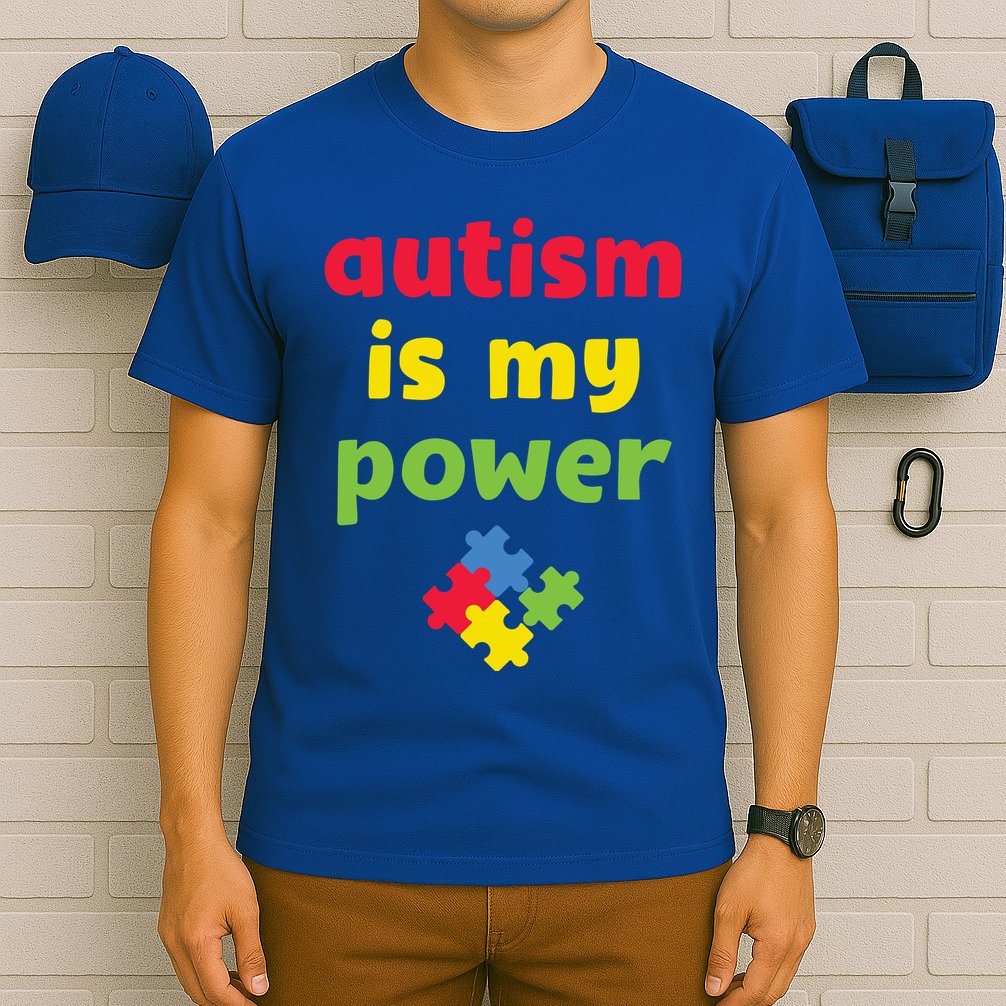 Autism Is My Power Autism Awareness T-Shirt