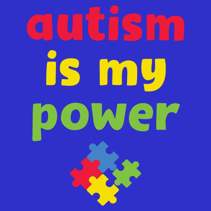 Autism Is My Power Autism Awareness 16 in Basic Backpack