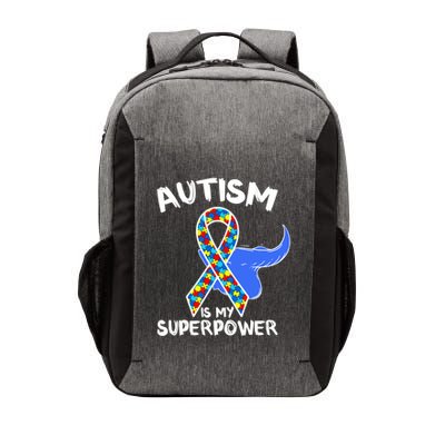 Autism Is My Superpower Awareness Support Family Autism Meaningful Gift Vector Backpack