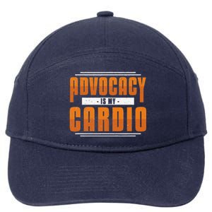 Advocacy Is My Cardio Legal Services Future Victim Advocate 7-Panel Snapback Hat