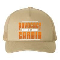 Advocacy Is My Cardio Legal Services Future Victim Advocate Yupoong Adult 5-Panel Trucker Hat