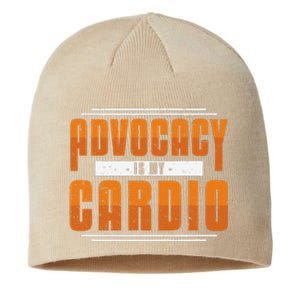 Advocacy Is My Cardio Legal Services Future Victim Advocate Sustainable Beanie