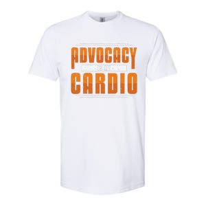 Advocacy Is My Cardio Legal Services Future Victim Advocate Softstyle CVC T-Shirt