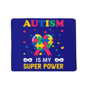 Autism Is My Super Power Autism Day Love Puzzle Support Gift Mousepad