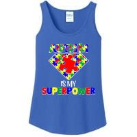 Autism Is My Superpower Autist Asd Disorder Autism Meaningful Gift Ladies Essential Tank