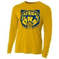 Africa Is My DNA Black History Month Cooling Performance Long Sleeve Crew