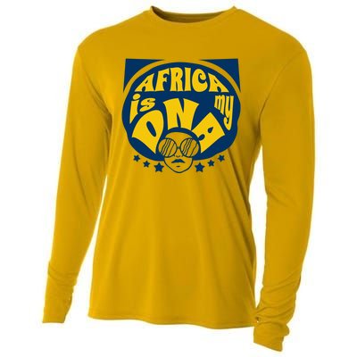 Africa Is My DNA Black History Month Cooling Performance Long Sleeve Crew