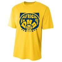 Africa Is My DNA Black History Month Performance Sprint T-Shirt