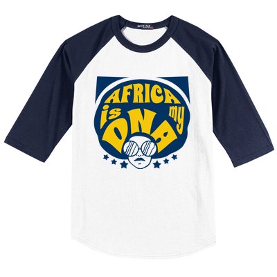 Africa Is My DNA Black History Month Baseball Sleeve Shirt