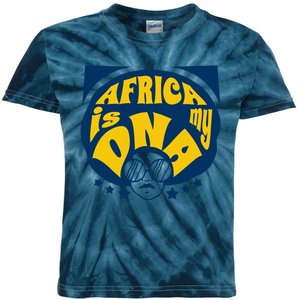 Africa Is My DNA Black History Month Kids Tie-Dye T-Shirt