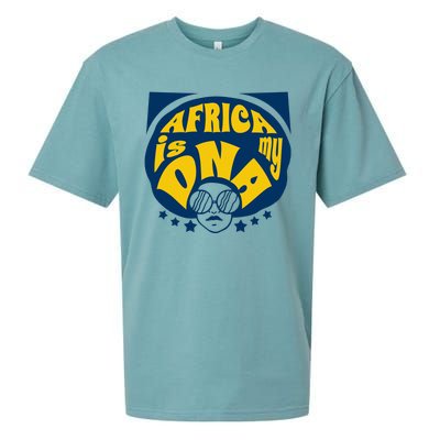 Africa Is My DNA Black History Month Sueded Cloud Jersey T-Shirt