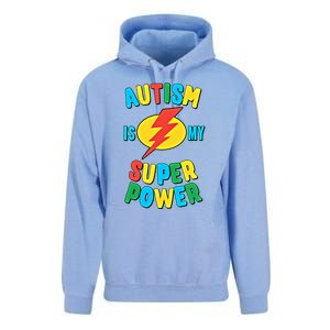 Autism Is My Superpower Gift Unisex Surf Hoodie