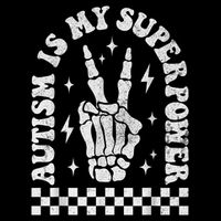 Autism Is My Superpower Groovy Autism Awareness  Impact Tech Backpack