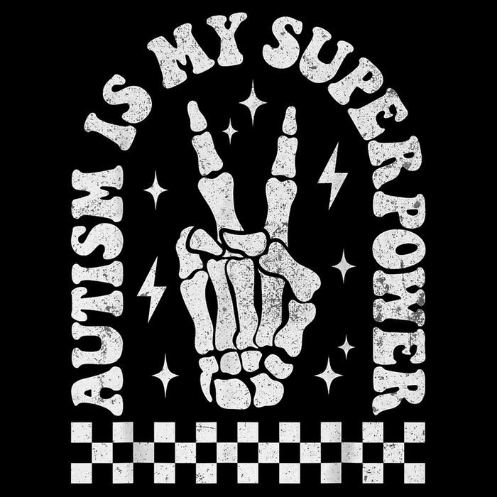 Autism Is My Superpower Groovy Autism Awareness  Impact Tech Backpack