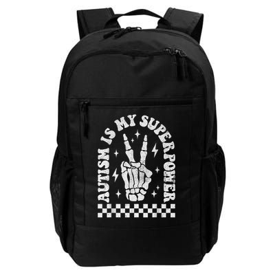 Autism Is My Superpower Groovy Autism Awareness  Backpack