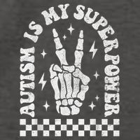 Autism Is My Superpower Groovy Autism Awareness  Vector Backpack