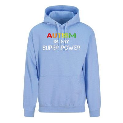 Autism Is My Super Power, Autism Awareness Gift For Unisex Surf Hoodie