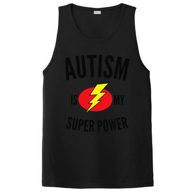 Autism Is My Super Power Autism Awareness PosiCharge Competitor Tank