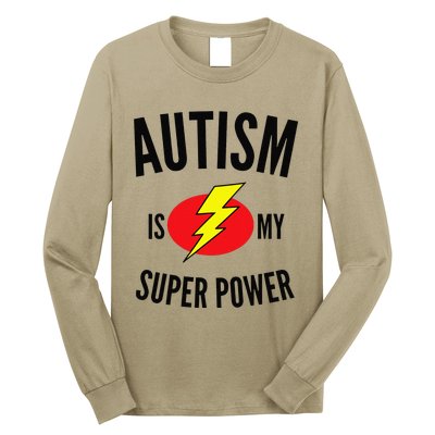 Autism Is My Super Power Autism Awareness Long Sleeve Shirt