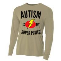 Autism Is My Super Power Autism Awareness Cooling Performance Long Sleeve Crew