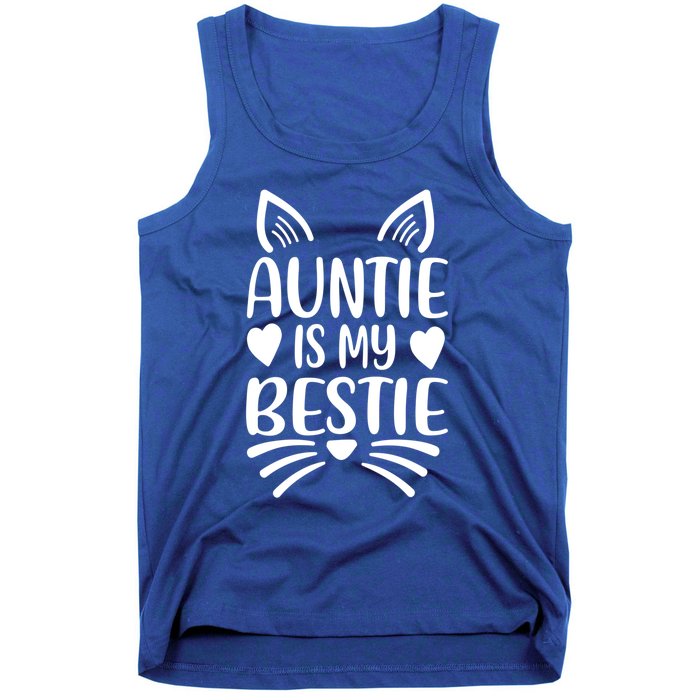 Auntie Is My Bestie My Favorite Aunt Gift Tank Top