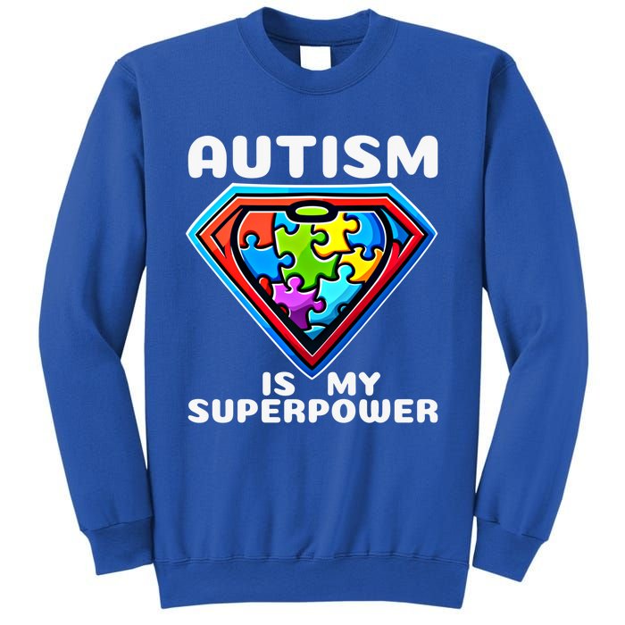 Autism Is My Superpower Superhero Gift Sweatshirt