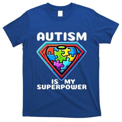 Autism Is My Superpower Superhero Gift T-Shirt