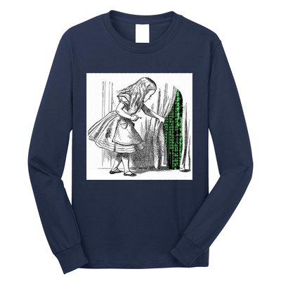 Alice In Matrix Long Sleeve Shirt